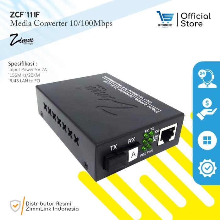 Media Converter MCF110F 10/100 Mbps Full Board