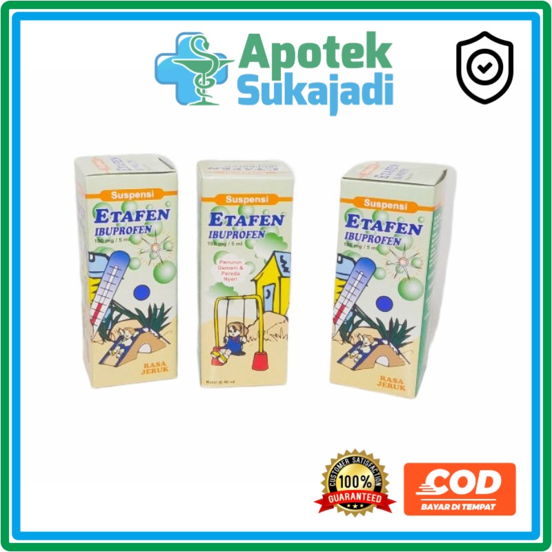 ETAFEN IBUPROFEN SUSPENSI SYRUP 60 Ml