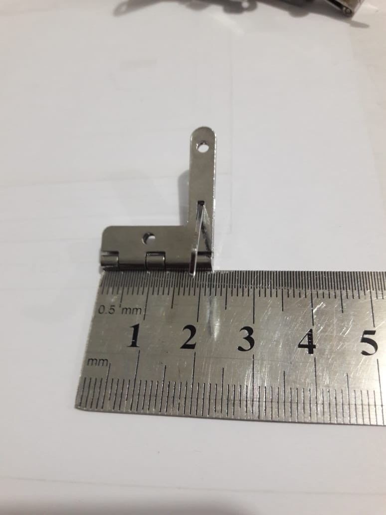 [3 Warna] Engsel Siku L Mini / Engsel Kotak Perhiasan - Sovenir - Giftbox / Engsel L Mini Siku