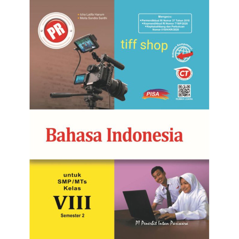 Buku Pr Lks Bahasa Indonesia Kelas Viii 8 Semester 2 K13 Revisi 2020 2021 Shopee Indonesia