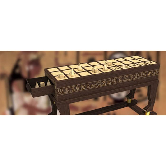 DIY Miniatur Papercraft Ancient Senet - Egypt Game