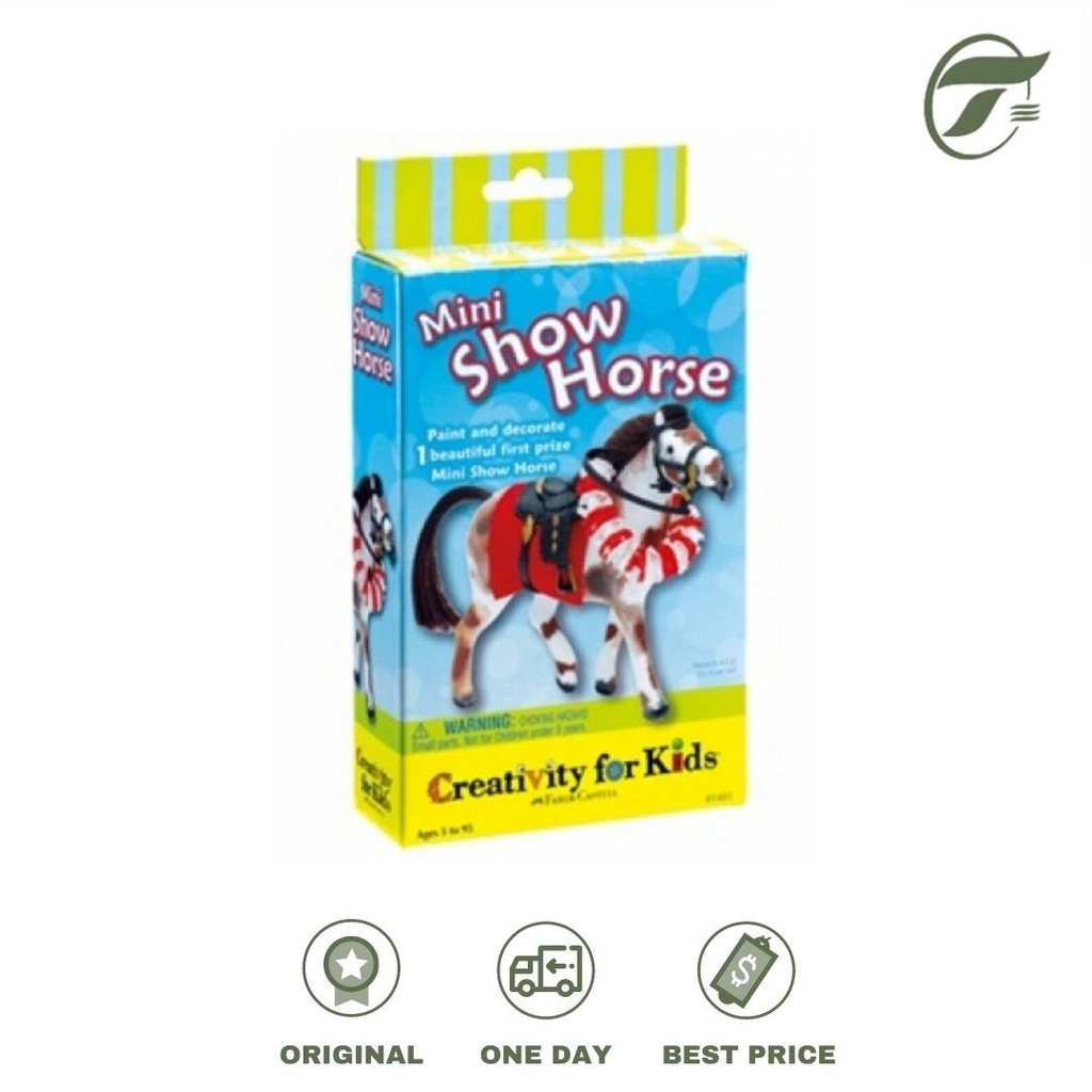 

MAINAN MINI SHOW HORSE 1481 CREATIVITY FOR KIDS FABER-CASTELL