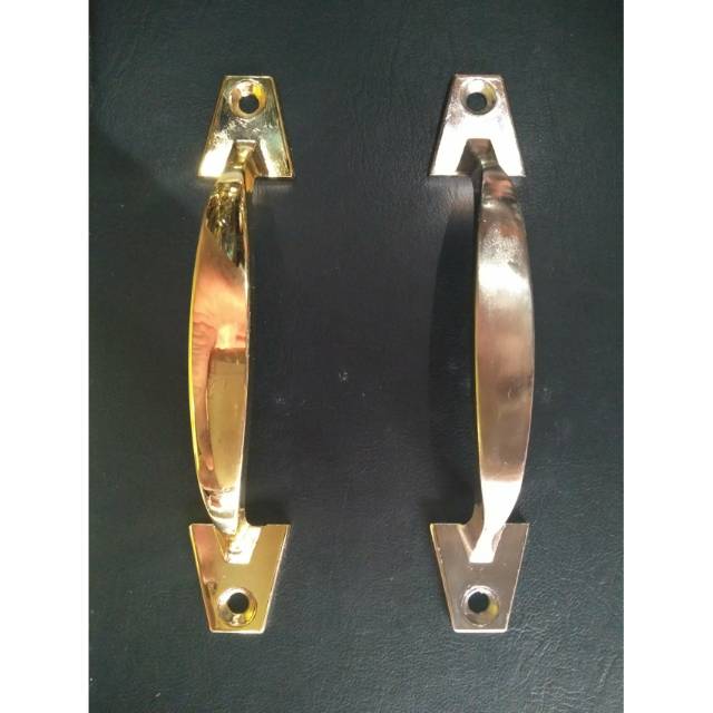 TARIKAN HANDLE LACI / PINTU / JENDELA 5" (12.5 CM) MASSAKI NIKEL & KUNING