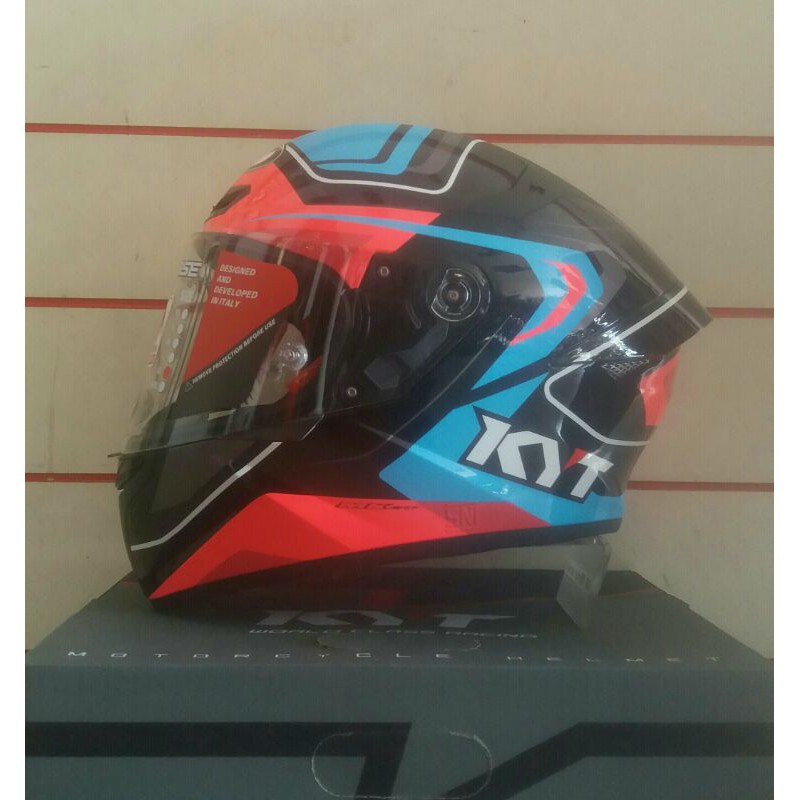 KYT TT-COURSE OVERTECH BLACK/FUXIA PINK