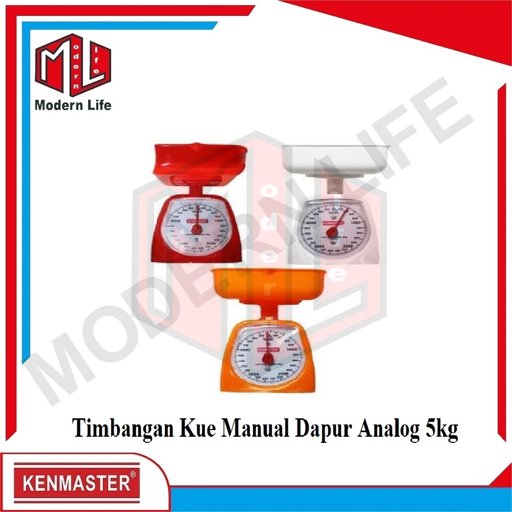 Kenmaster Timbangan Kue 5 KG / Kenmaster Timbangan Dapur Analog 5 KG