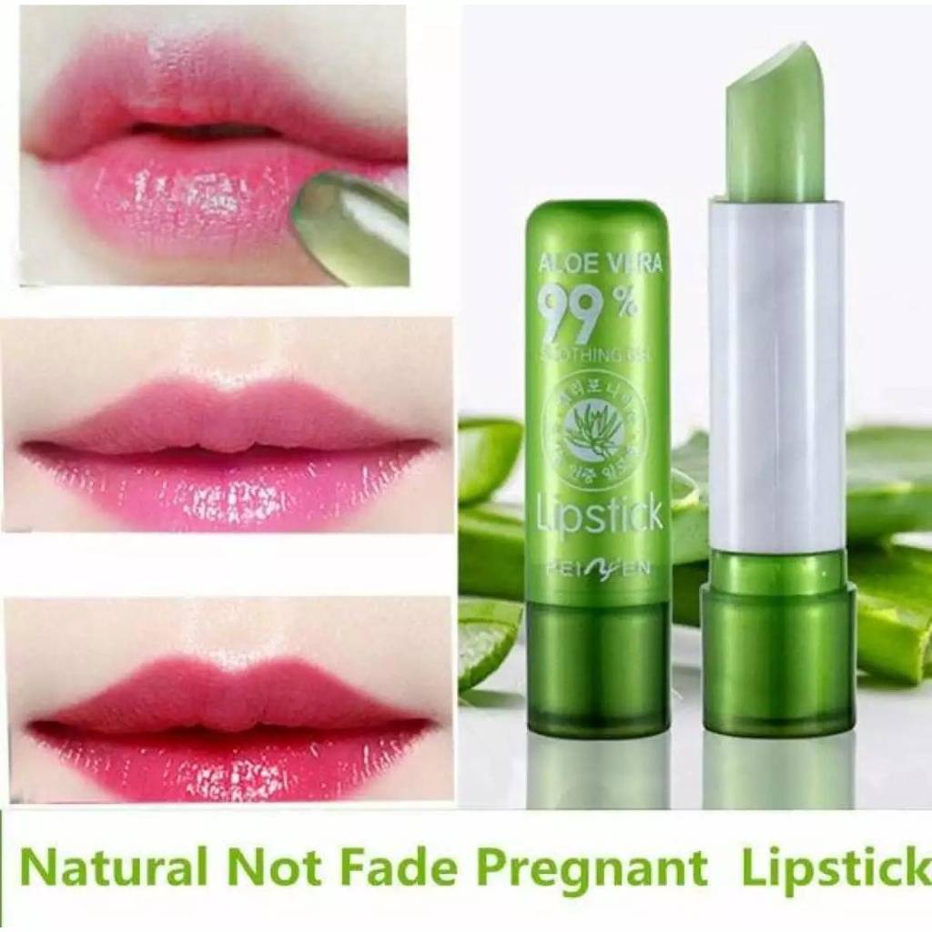 Lipstik Aloe Vera Soothing Gel - Llipbalm Tanako Lipstick Lipgloss Aloevera Pelembab Bibir Bayar Dit