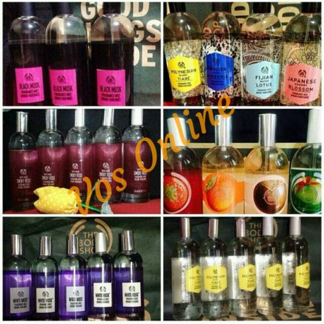 The Body Shop - Body Mist 100ml - ORIGINAL REJECT