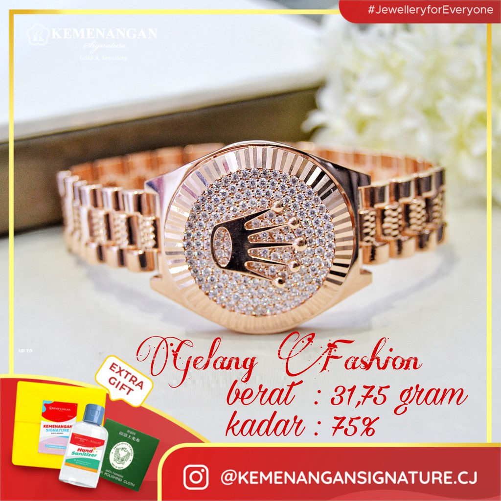 Gelang Emas Rolex Kabarbahari
