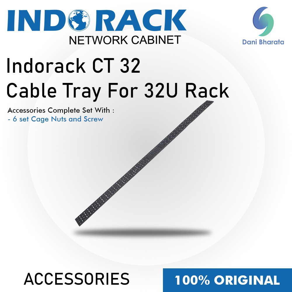 Indorack CT 32 Cable Tray For 32U Rack