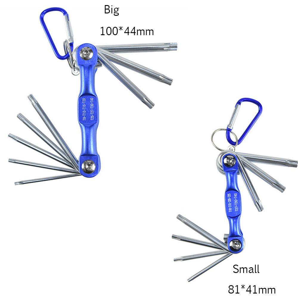 Solighter Kunci Sok Allen Lipat Serbaguna Alat Perbaikan Rumah Tangga Hex Key Wrenches Hand Tool Hexagonal Torx Wrenches