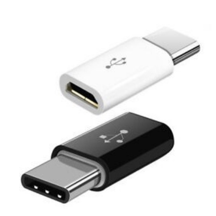 ITSTORE Converter Micro USB Female To Type C Male - Konektor Jack Mikro USB Ke Lubang Socket Tipe C