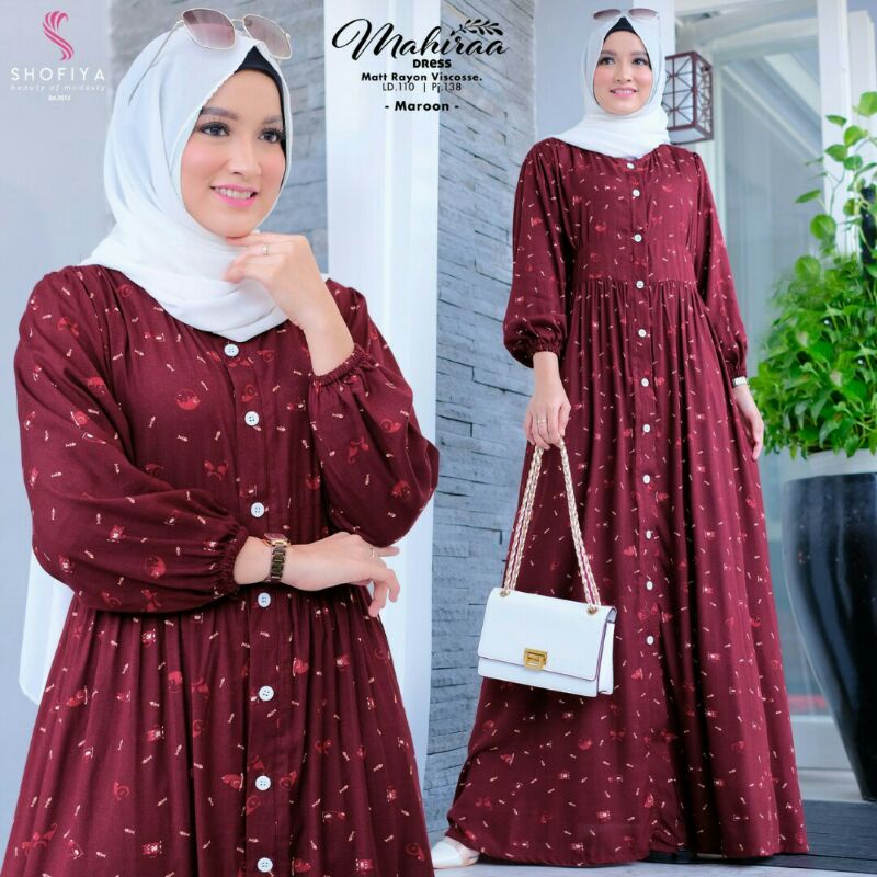 AWANI Midi &amp; HADIJAA Maxi Dress Ori by Shofiya