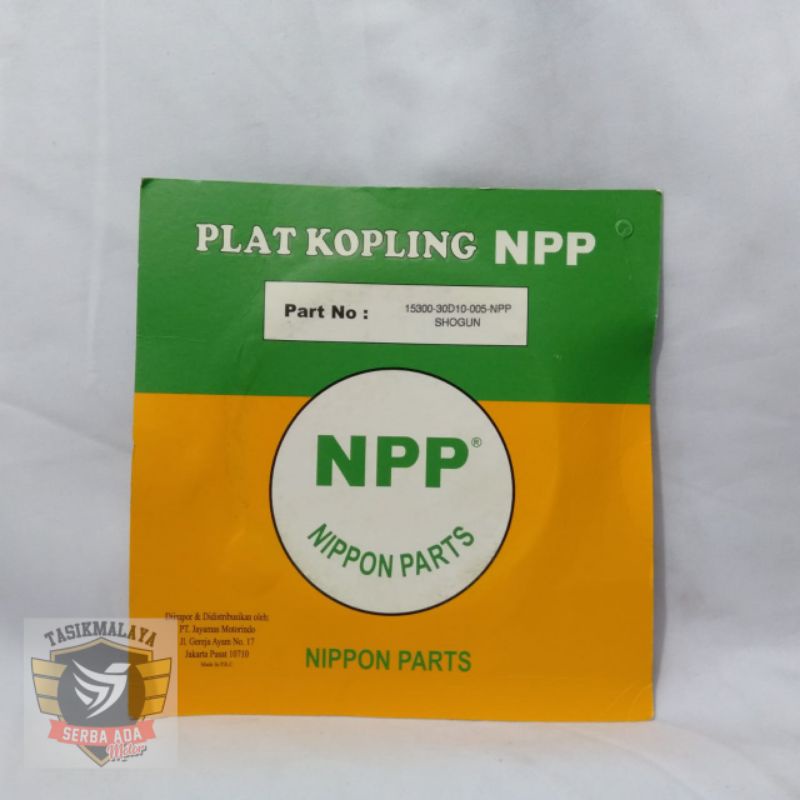 PLAT KOPLING KAMPAS KOPLING SHOGUN NPP 100% ORIGINAL