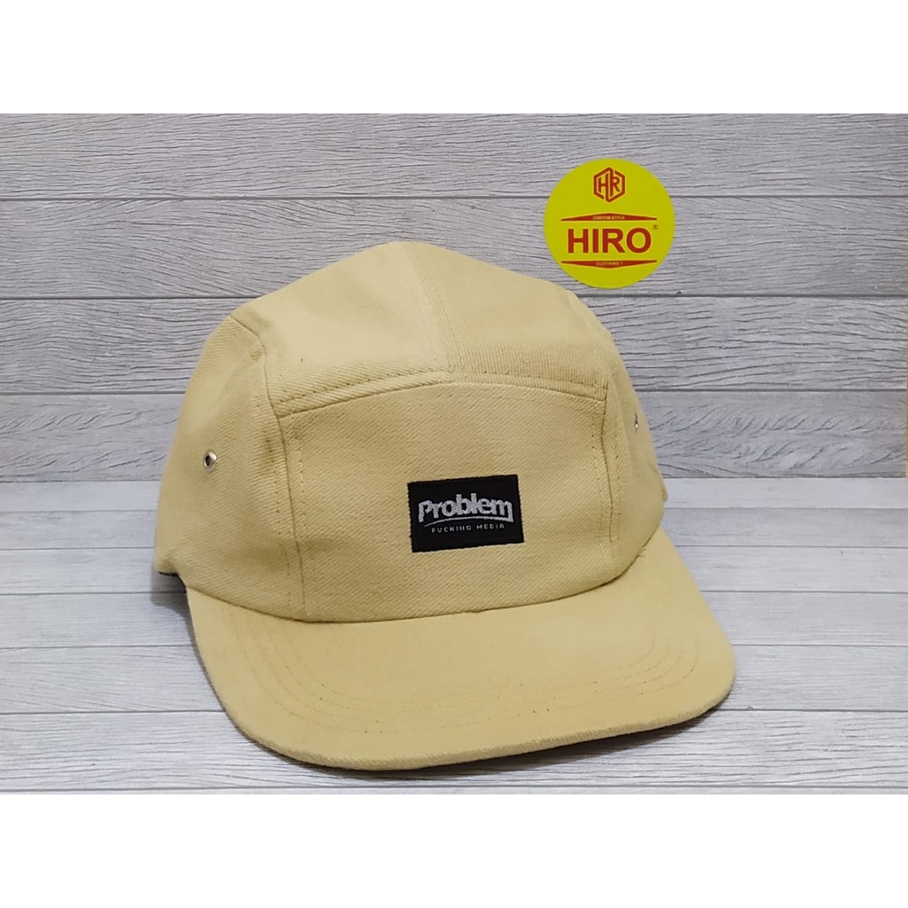 [COD]Topi Snapback Bordir PROBLEM Lima Panel/Topi Hio-Hop/Topi Distro Pria