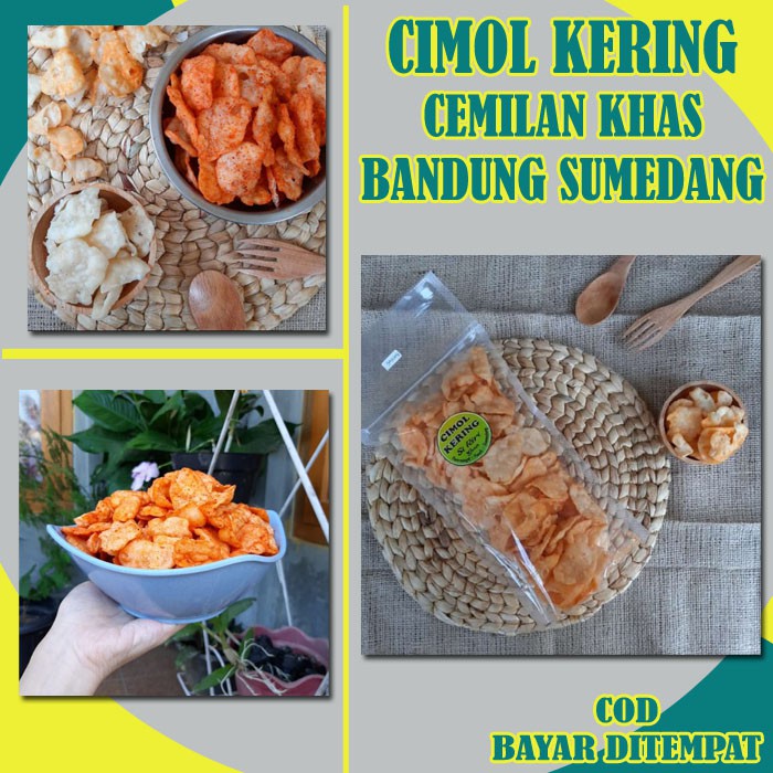 

Cimol Cireng Kering Snack Cemilan Asli Sumedang Bandung