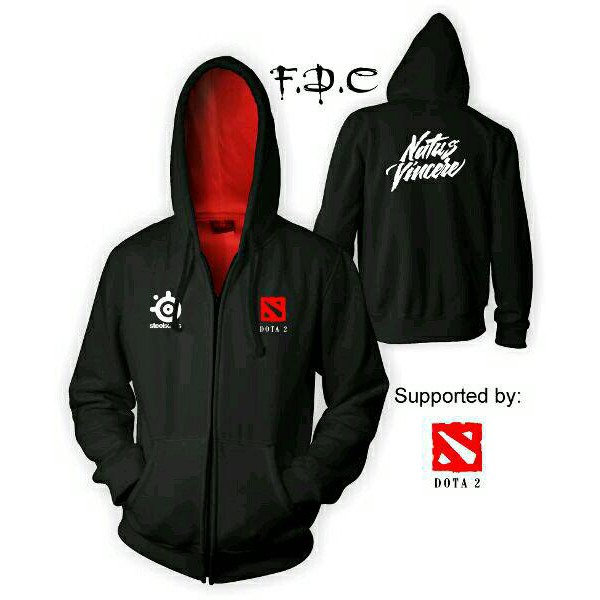 READY STOK TERLARIS Jaket Dota 2 Big Size S M L XL 2XL 3XL 4XL 5XL hoodie - Jaket dota 2 MURAH