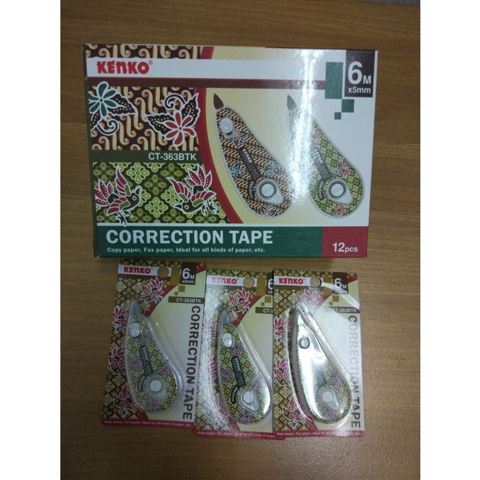 

Update Correction Tape Kenko (Batik) Sale!!!