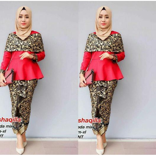 PRODUK READY... RNB BATIK MIX BALOTELI / SETELAN RNB ROK LILIT INSTAN KERUT MURAH