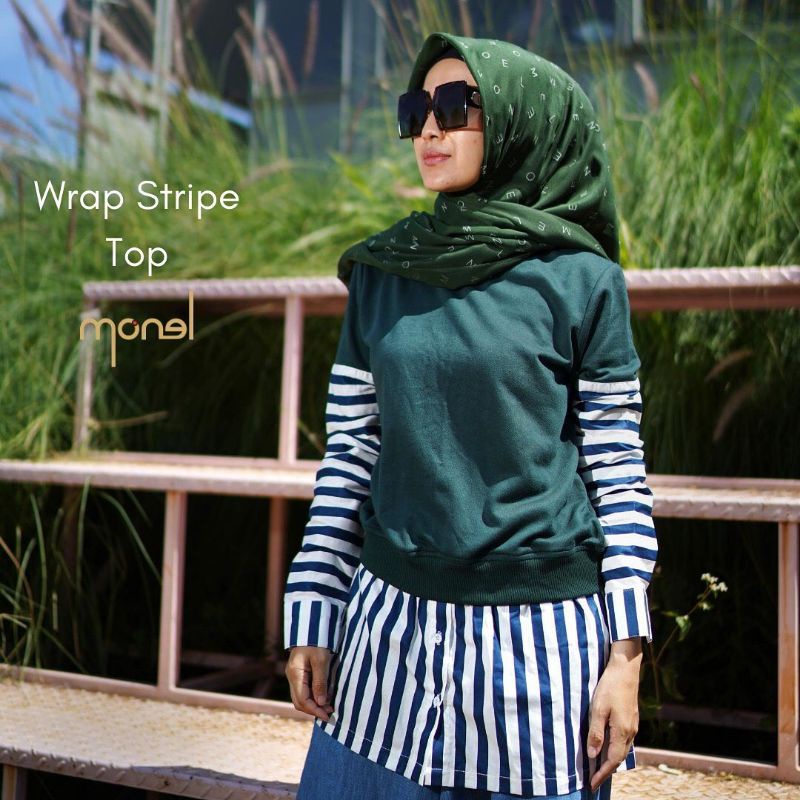 [MONEL] Wrap Top Monel by amarabilqis_