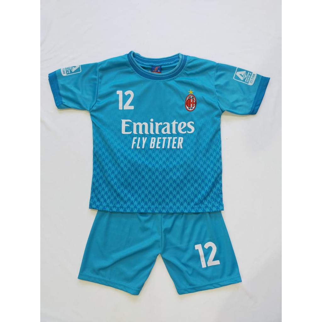 Jersey Milan 3rd Anak Terbaru 2020/2021 / Jersey Kids Murah