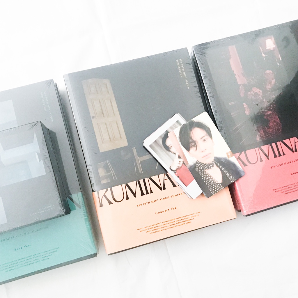 [READY] SF9 RUMINATION SEALED + POB