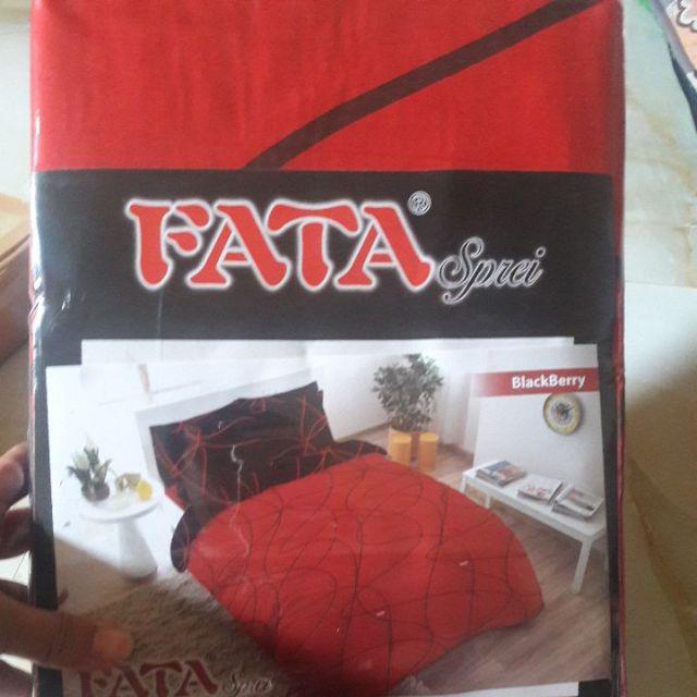 Fata - Sprei Motif Blackberry Ukuran King 180x200 / Queen 160x200