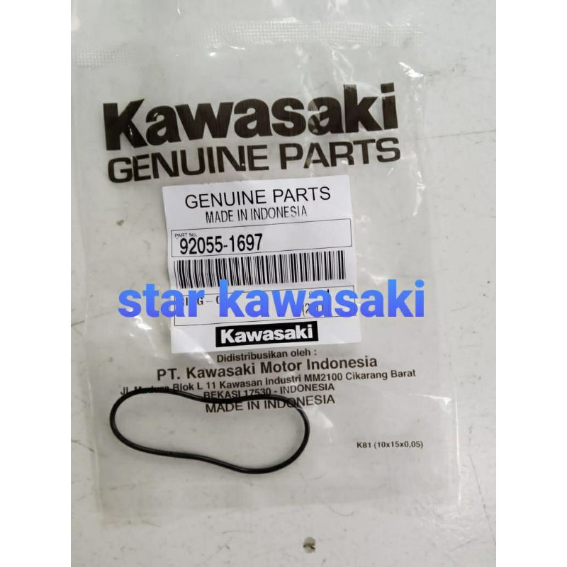 Oring o ring  seal sil tutup klep kawasaki kaze athlete blitz zx130 klx original