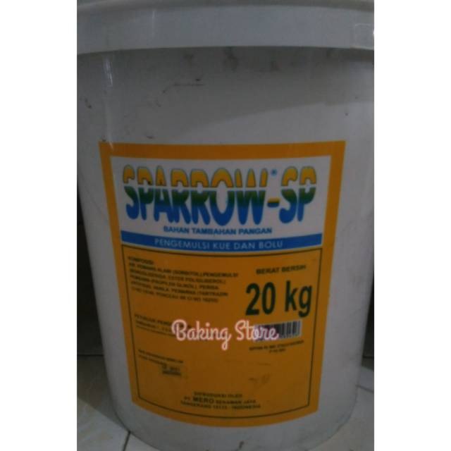 Pengembang - Cake Improver Sparrow 20kg - Gosend/Grab Only!!!