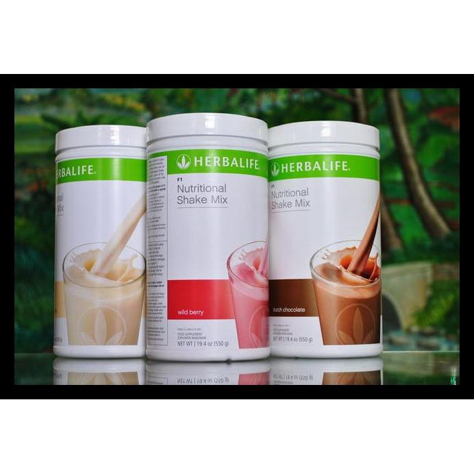 

READY STOK SUSU SHAKE#HERBALIFE COKLAT BERRY VANILLA RASA TULIS DI KETERANGAN PROMOKode 238