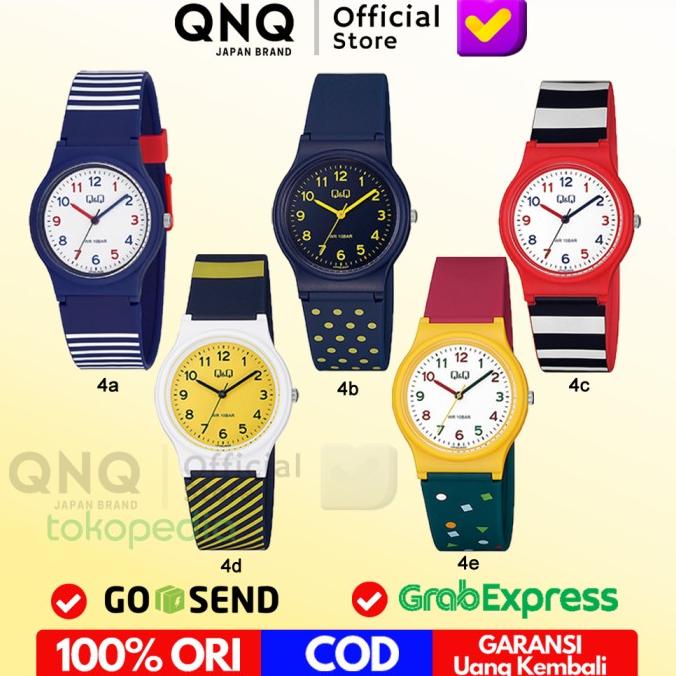 JAM TANGAN Q&Q QNQ QQ WANITA ORIGINAL QB46 ANALOG ARLOJI CEWE ANTI AIR