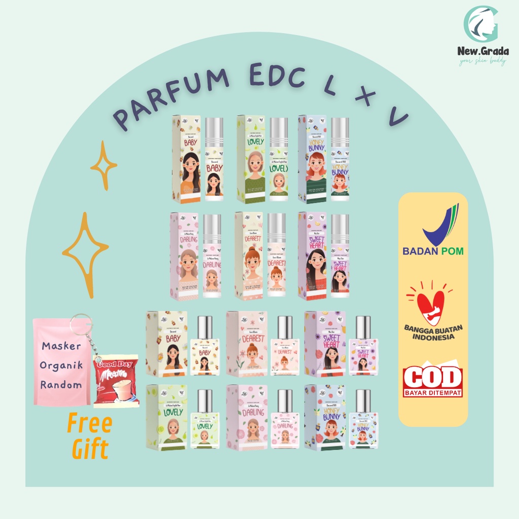 [BELI 1 FREE GIFT] PARFUM LAFALOVA × VICHIRA