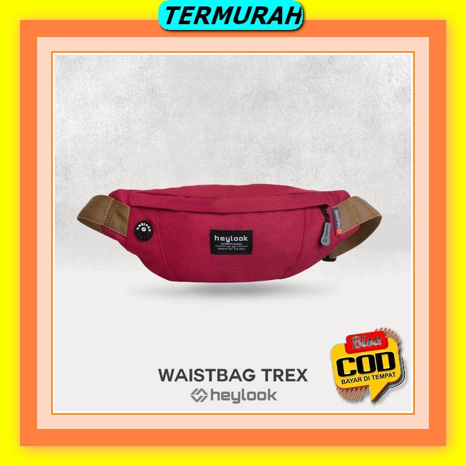 Waitsbag Pria / Tas Selempang Pria/ Tas Pinggang Pria/ Distro Waterproof Terbaru/Murah Berkualitas/T