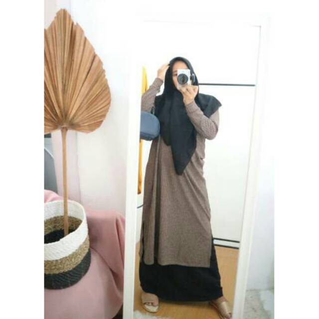 KNIT DRESS by MUSASK / GAMIS KAOS