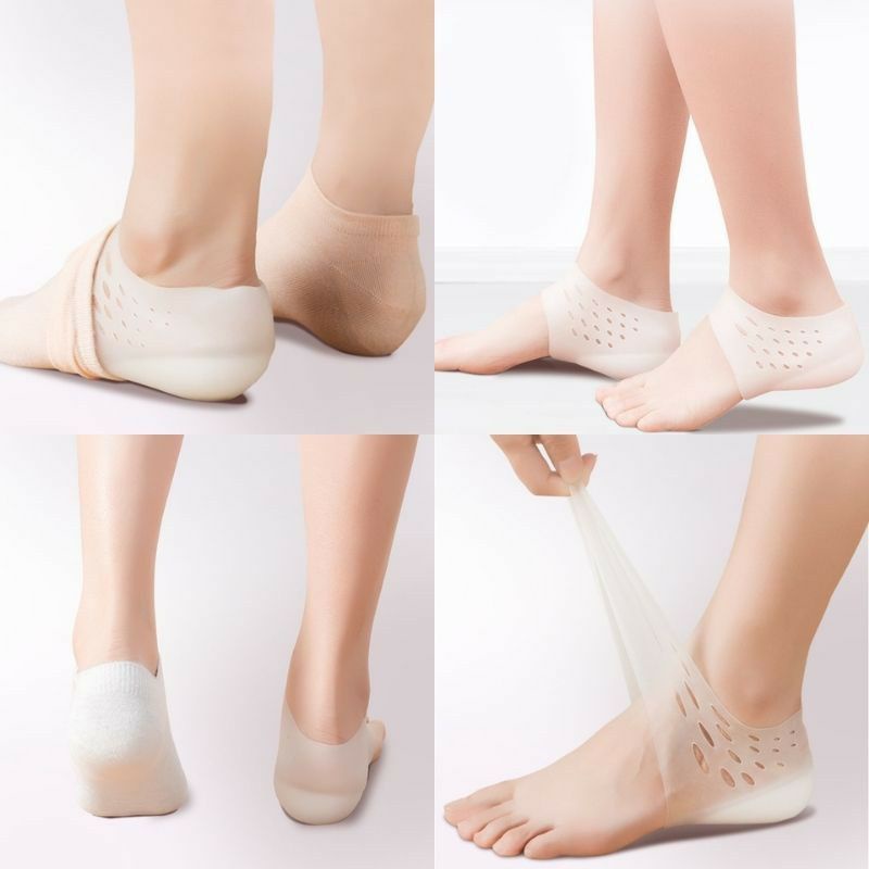 ~ PIYOSHI08 ~ Gel Silikon Lembut Pelindung Tumit Kaki Bantalan Alas Sepatu Anti Lecet Heel Protector AF162