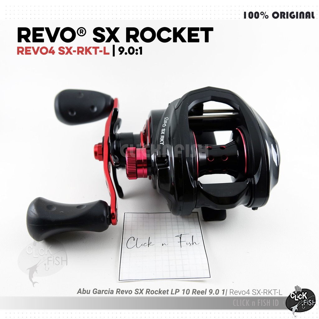 abu garcia revo sx rkt lp reel