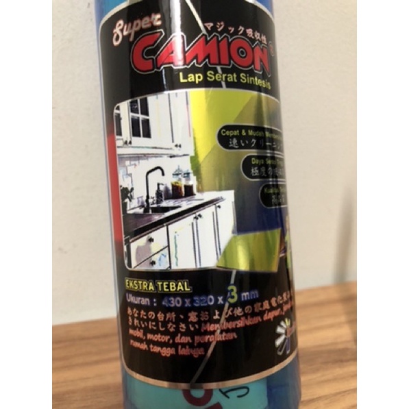 Lap Kanebo Serat Camion Jumbo tebal besar Camion Biru