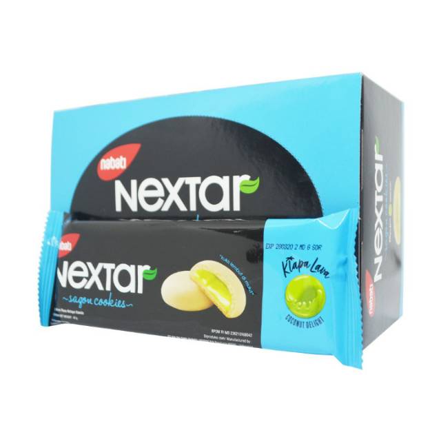 

Nextar Kelapa 1dus isi 10pcs - Nextar Nastar Kelapa