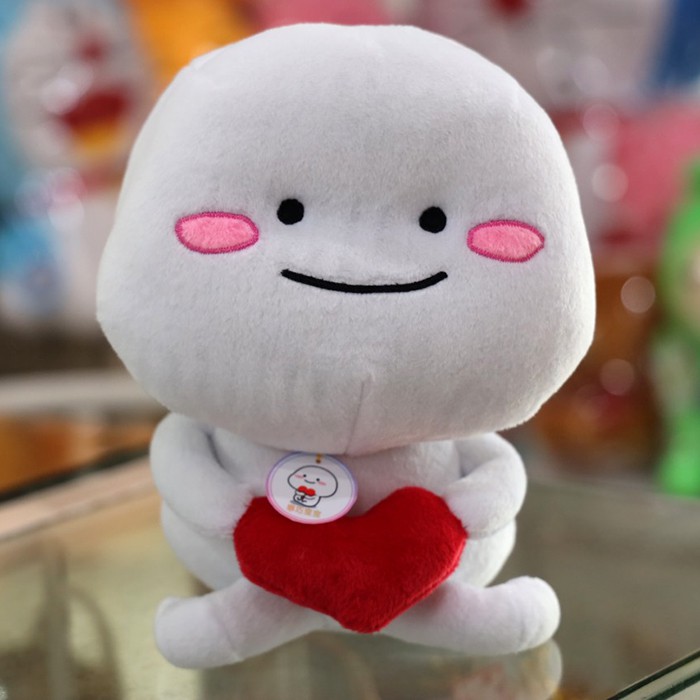 Boneka pentol hati Quby doll