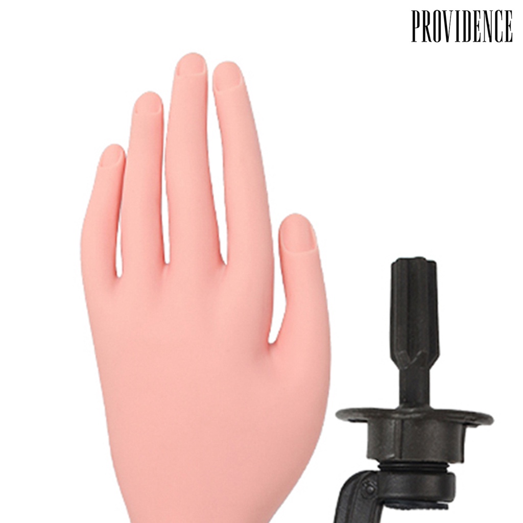 Providence FL-147A Manicure Model Movable Free Rotation ABS Nail Practice Artificial Left Hand for Beginners