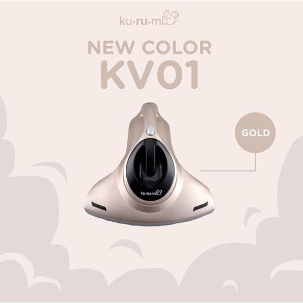 KURUMI UV Vacuum Cleaner - Mesin Penghisap Debu dan Tungau 2 HEPA FILTER