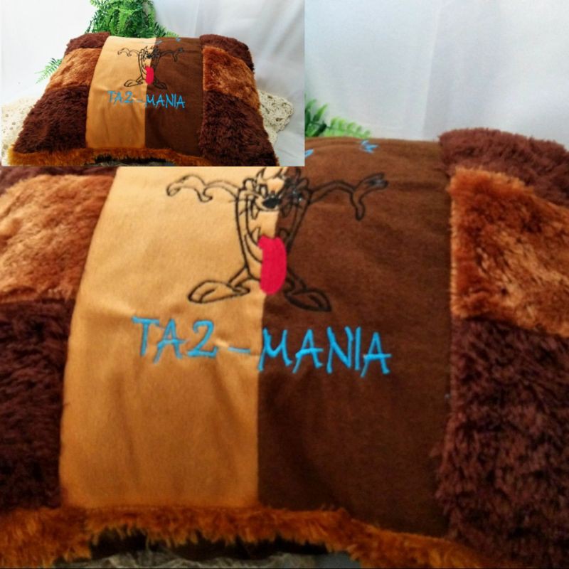 Bantal Karakter Bulu Domba X Rasfur 50x38 Cm Shopee Indonesia