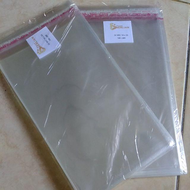 Plastik Opp Seal Tebal 13 X 21,5cm Cocok Untuk Niqab