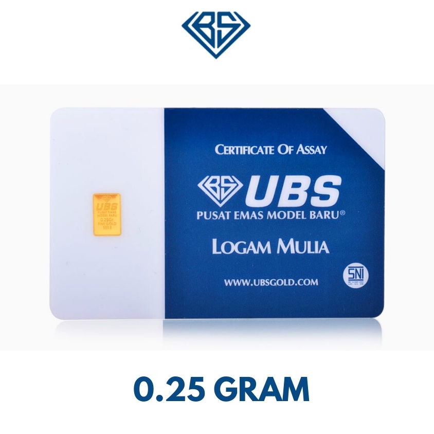 UBS 0.25 gr bisa spayleter