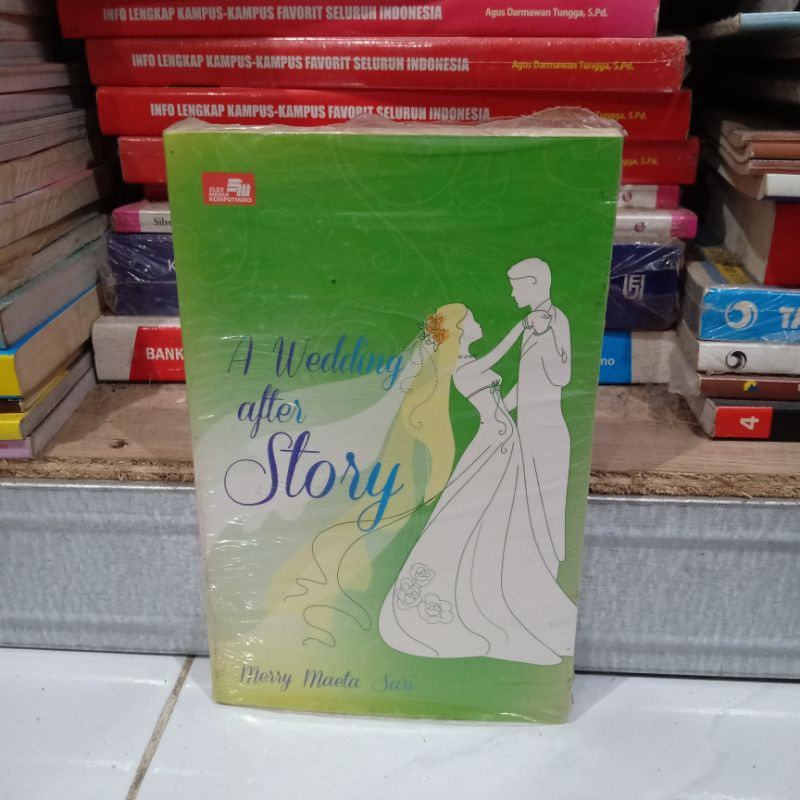 obral buku murah Novel best seller // remaja // wattpad // fantasi // sastra // fiksi // non fiksi part 30-A wedding after 33