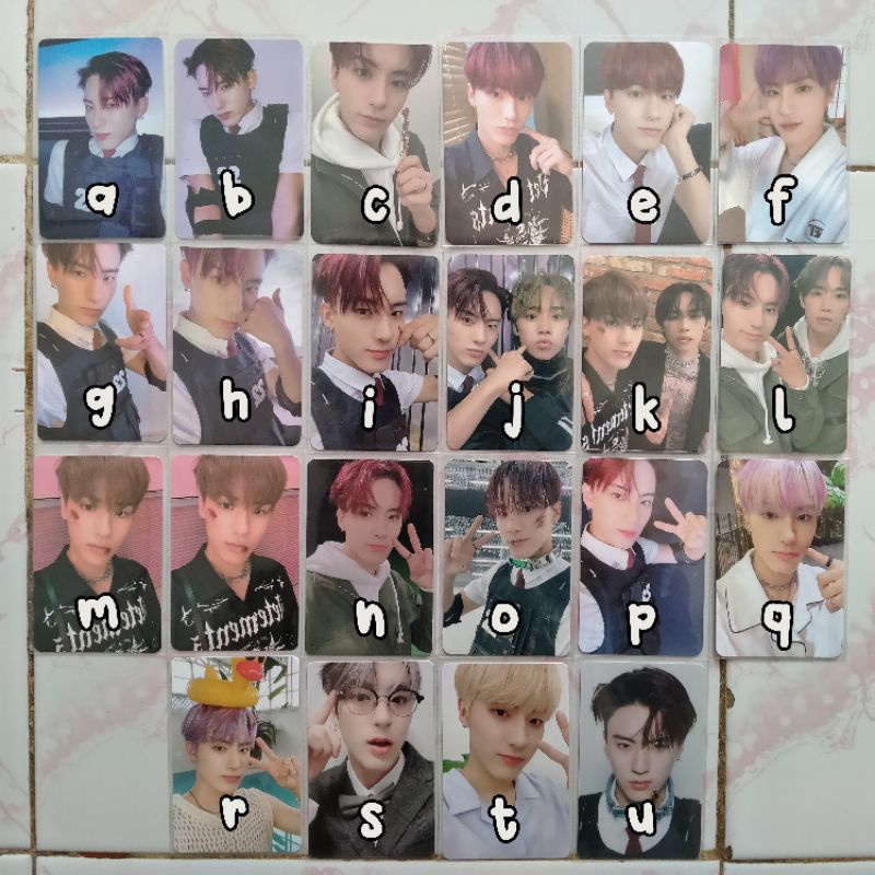 PHOTOCARD ERIC THE BOYZ THRILLING BYOK LAPOTHICELL EVERLINE CHASE STEALER PC TBZ MAVERICK DOOM MOOD 