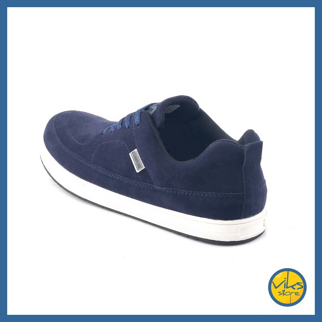 Sepatu Sneakers Pria Cowok Tali Style Casual Unisex Distro Kuzatura Suede Lokal Premium Elegan