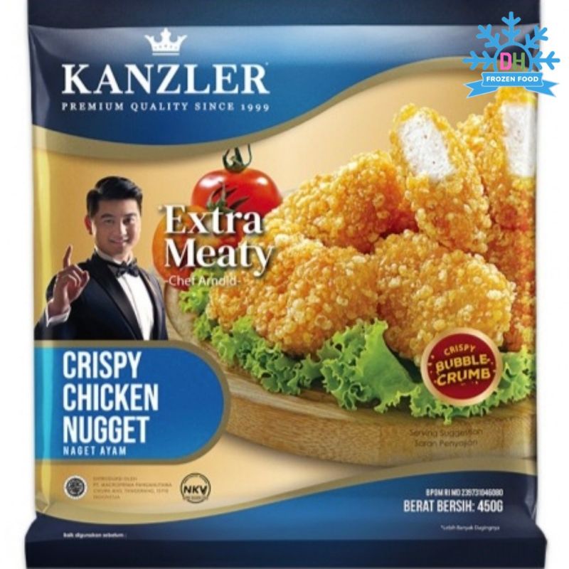 

Kanzler Crispy Chicken Nugget | Berat 450 g