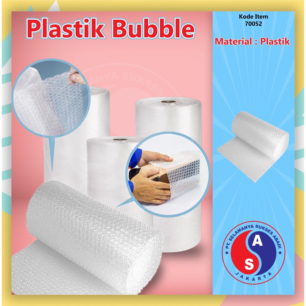 

BUBBLE WRAP 125cm x 50m MURAH