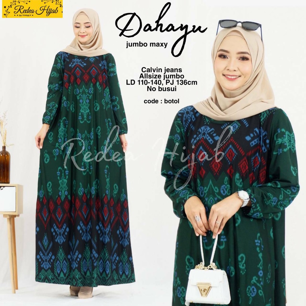 [COD] DAHAYU maxy jumbo // maxy dress // maxy batik // pakaian muslim wanita // maxy dres // gamis kekinian