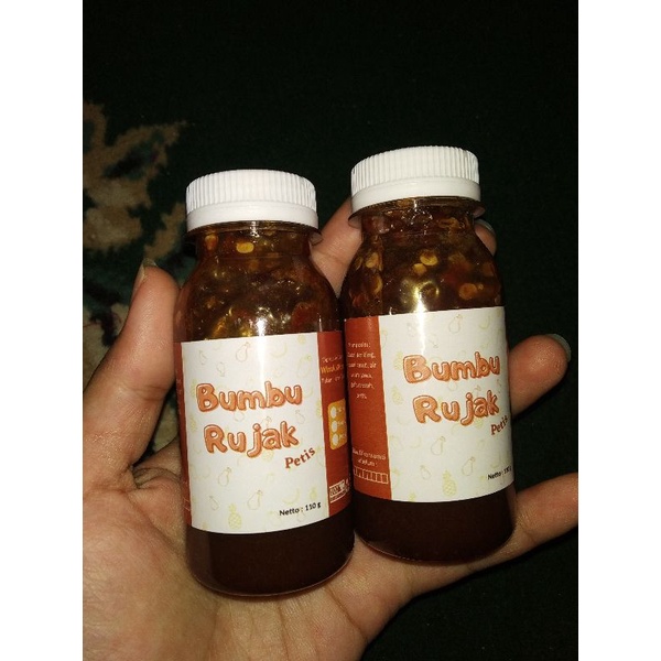 

BUMBU RUJAK PETIS KHAS BULU - TUBAN (kemasan kecil)